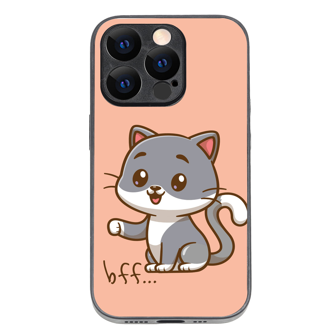 Best Friend Cat Bff iPhone 14 Pro Case