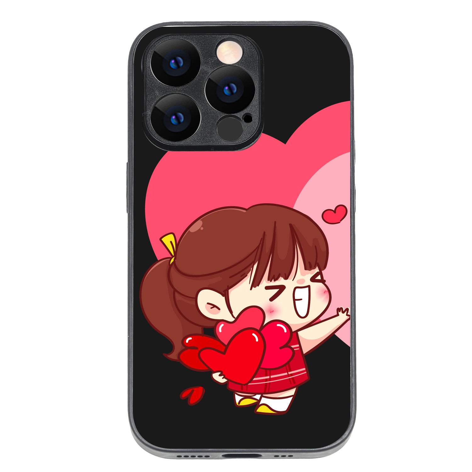 Love Girl Couple iPhone 14 Pro Case