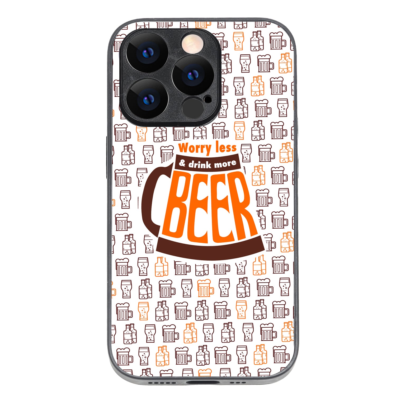 Beer Doodle iPhone 14 Pro Case