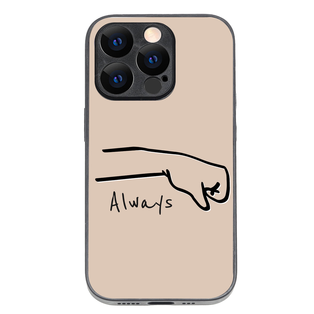 Hand Always Bff iPhone 14 Pro Case