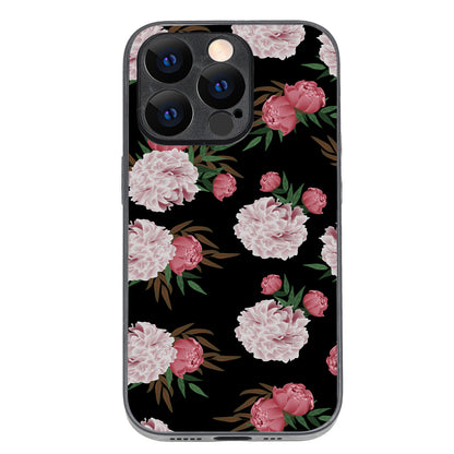 Pink Floral iPhone 14 Pro Case