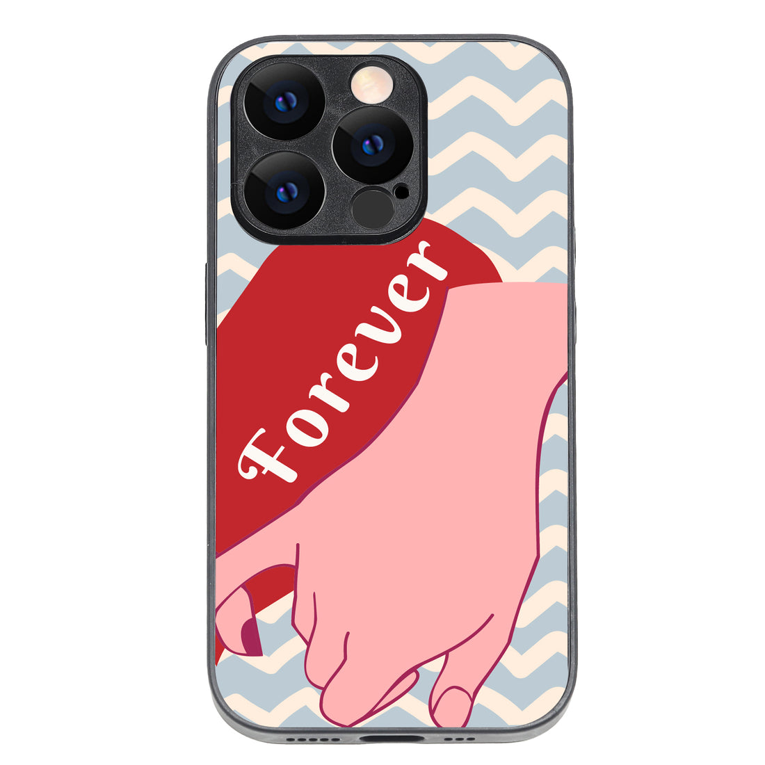 Promise Forever Boy Couple iPhone 14 Pro Case