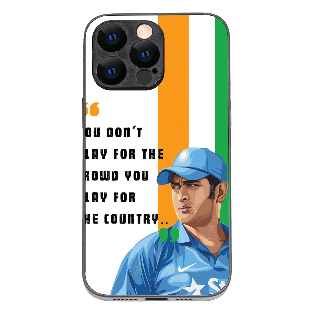 Dhoni Sports iPhone 14 Pro Max Case