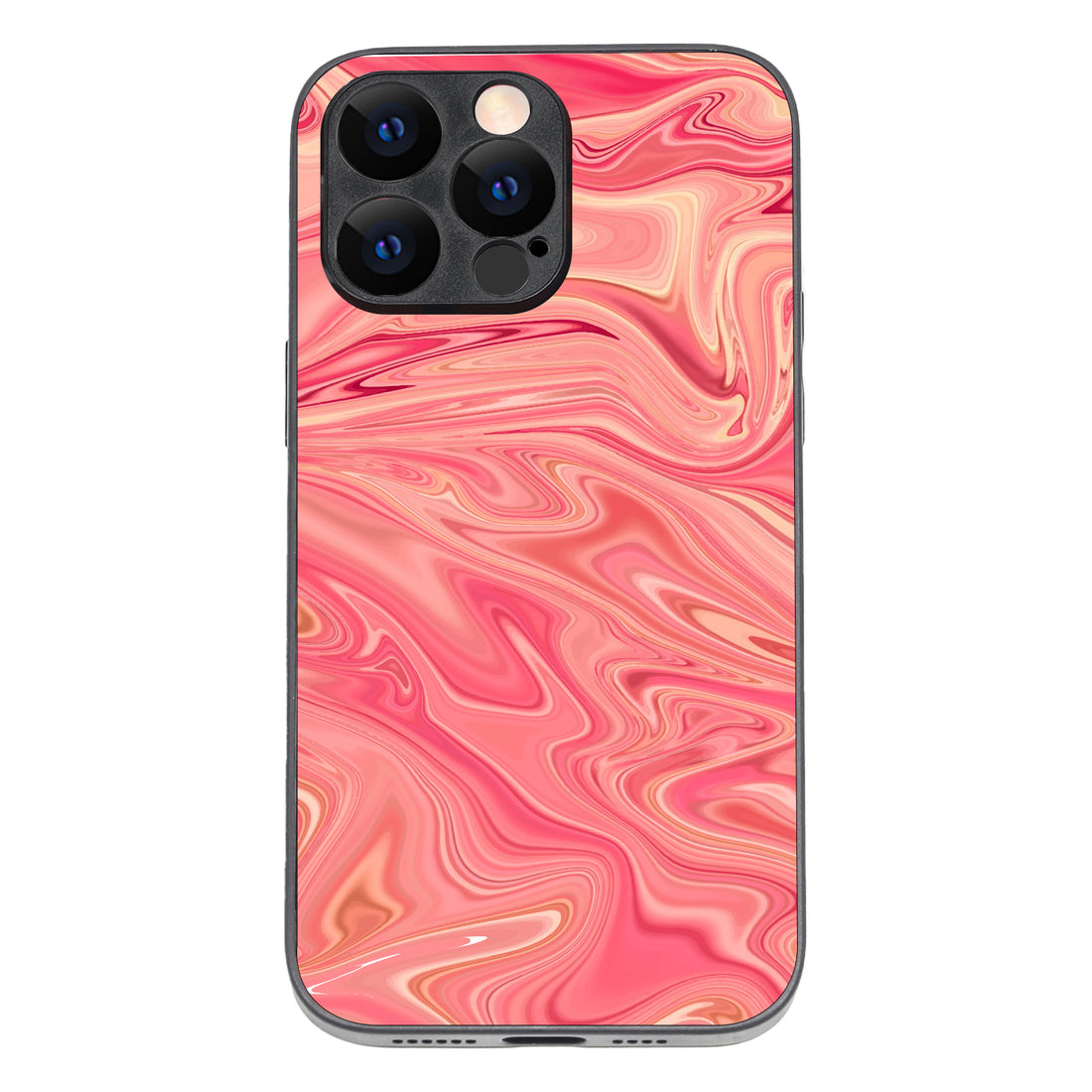Pink Marble iPhone 14 Pro Max Case