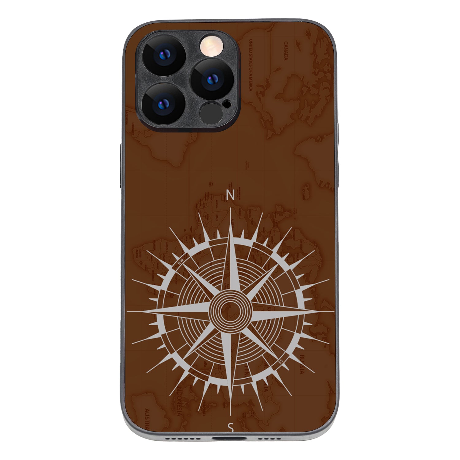 Compass Travel iPhone 14 Pro Max Case