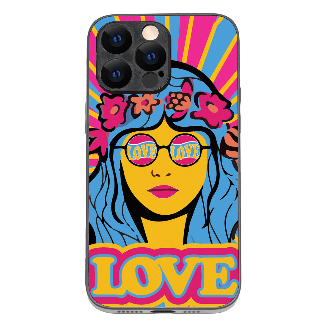 Love Art Women Empowerment iPhone 14 Pro Max Case