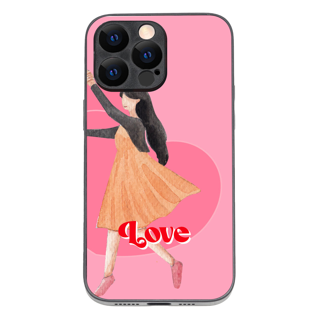 Forever Love Girl Couple iPhone 14 Pro Max Case