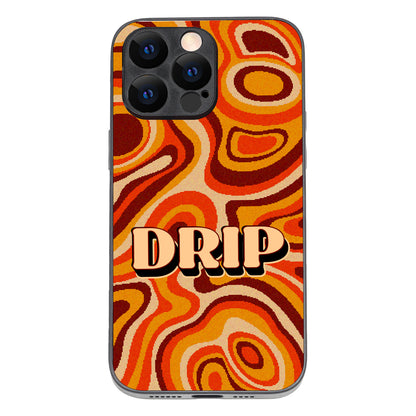 Drip Marble iPhone 14 Pro Max Case