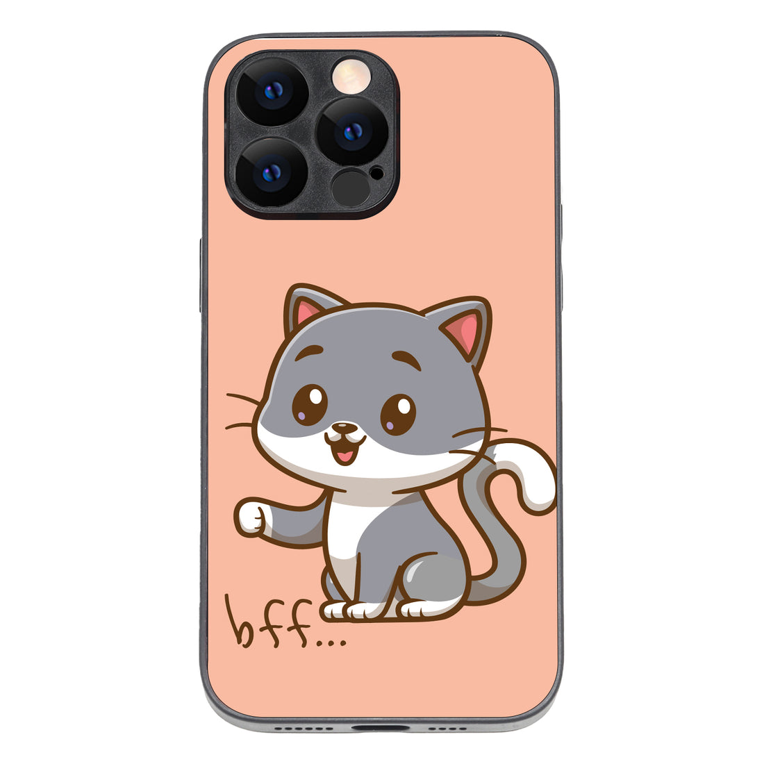 Best Friend Cat Bff iPhone 14 Pro Max Case