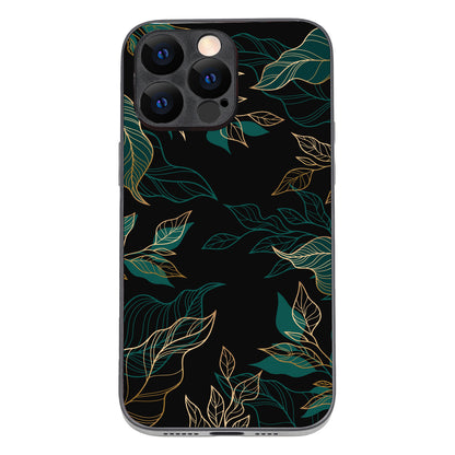 Black Floral iPhone 14 Pro Max Case