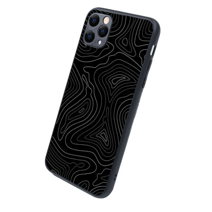 Black Illusion Optical Illusion iPhone 11 Pro Max Case