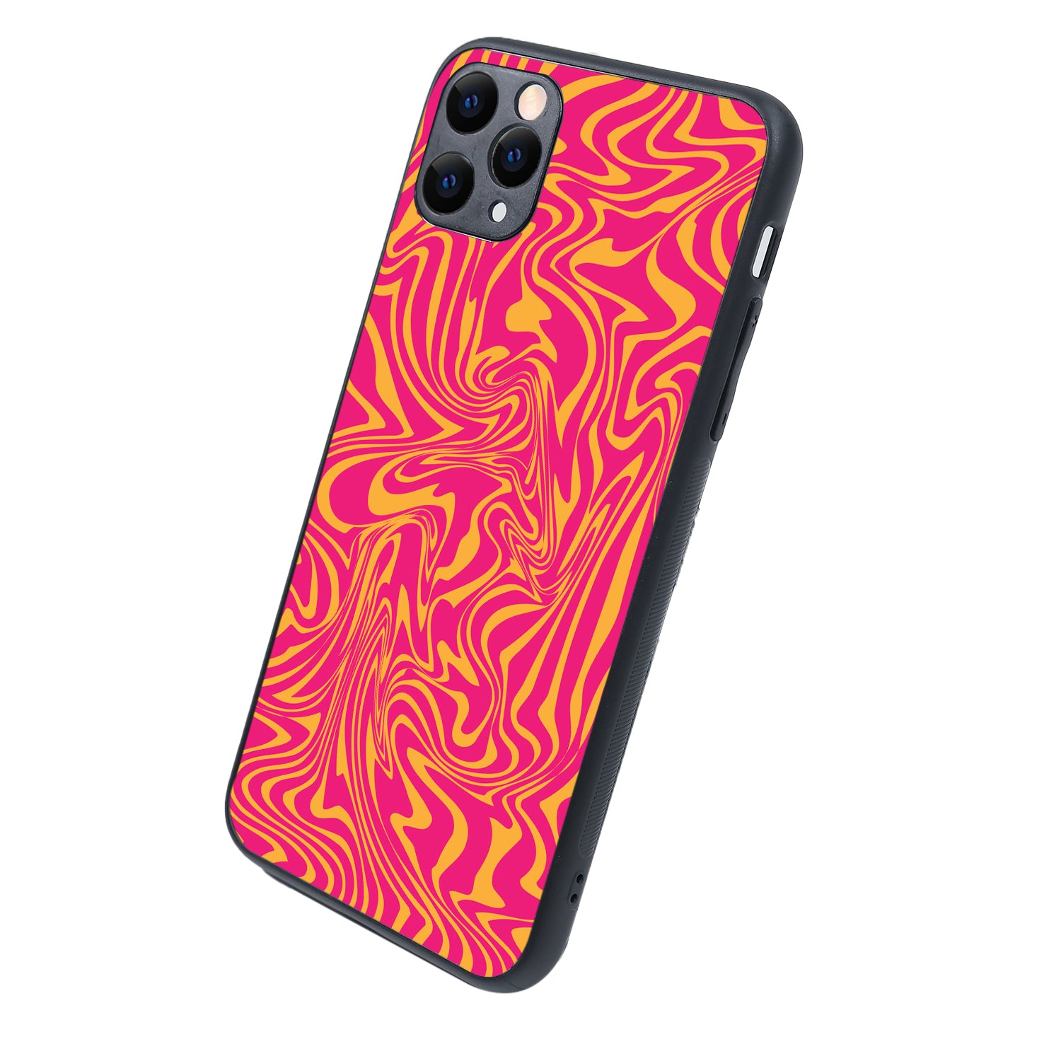Yellow Pink Optical Illusion iPhone 11 Pro Max Case