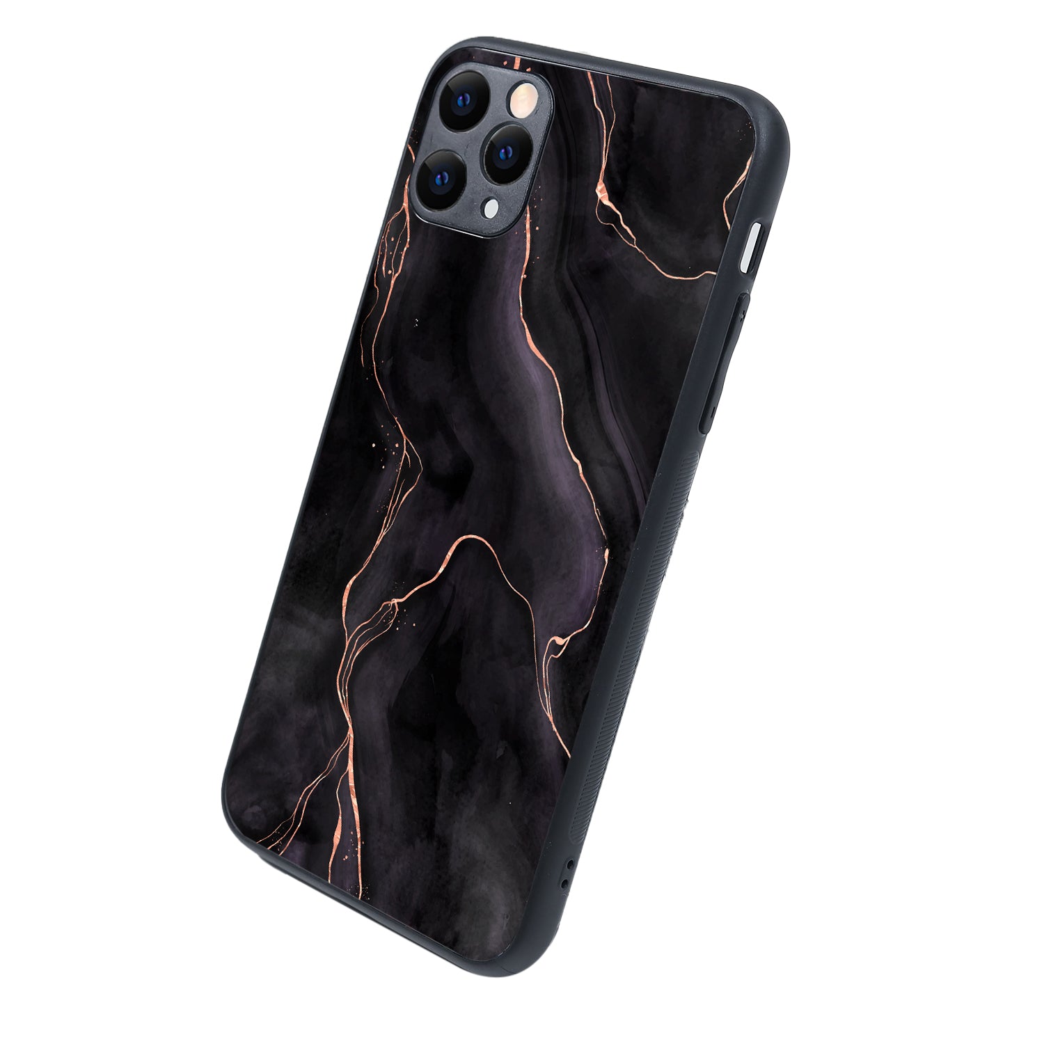 Black Pink Line Marble iPhone 11 Pro Max Case