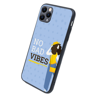 No Bad Vibes Motivational Quotes iPhone 11 Pro Max Case