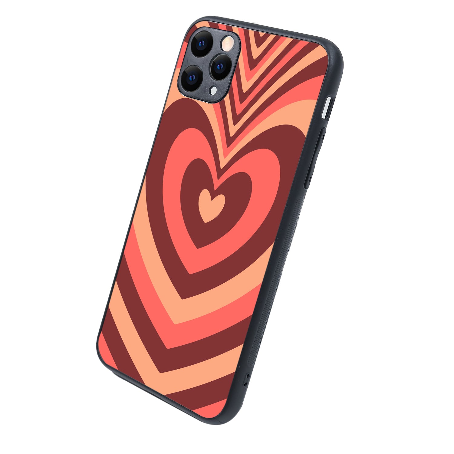 Red Heart Optical Illusion iPhone 11 Pro Max Case