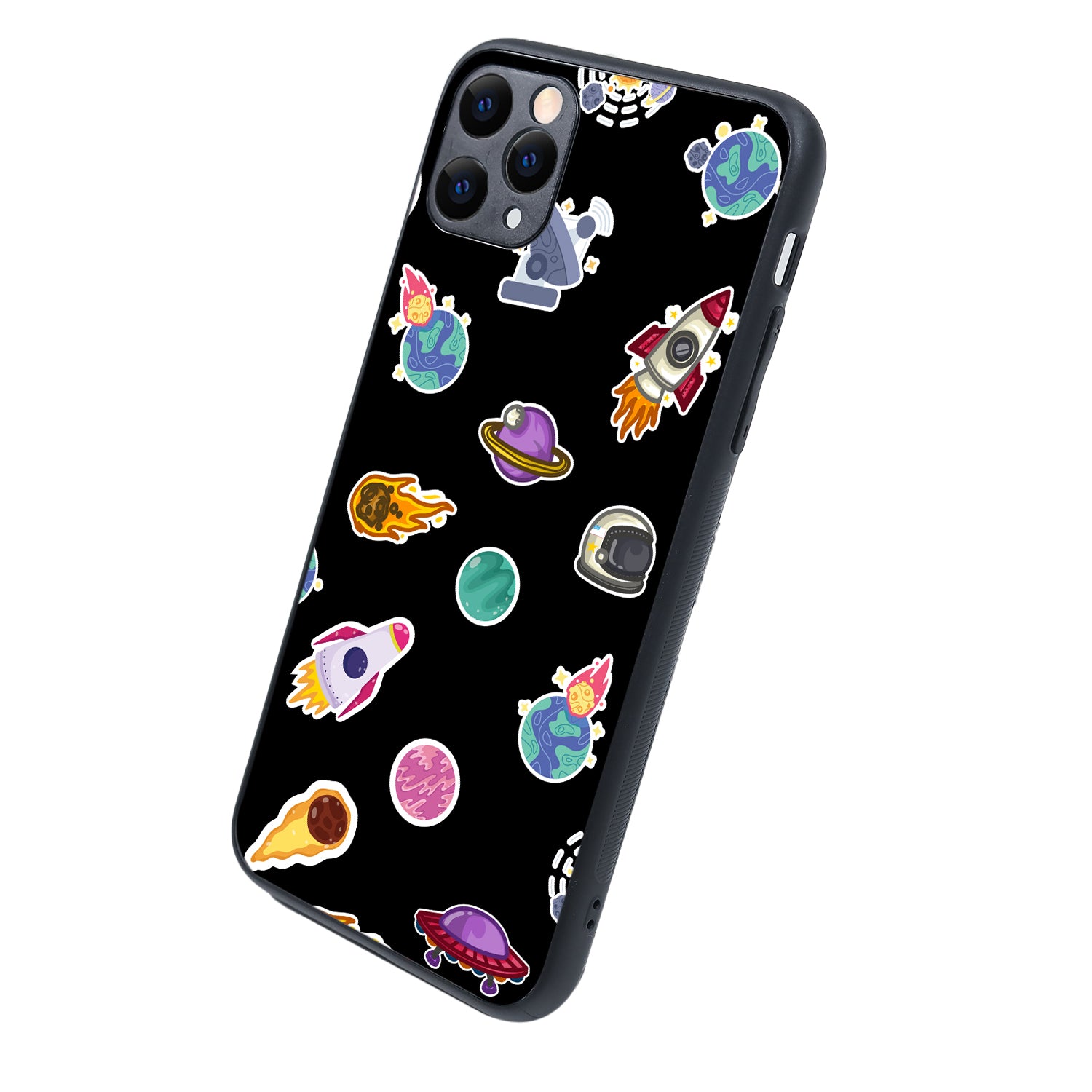Stickers Space iPhone 11 Pro Max Case