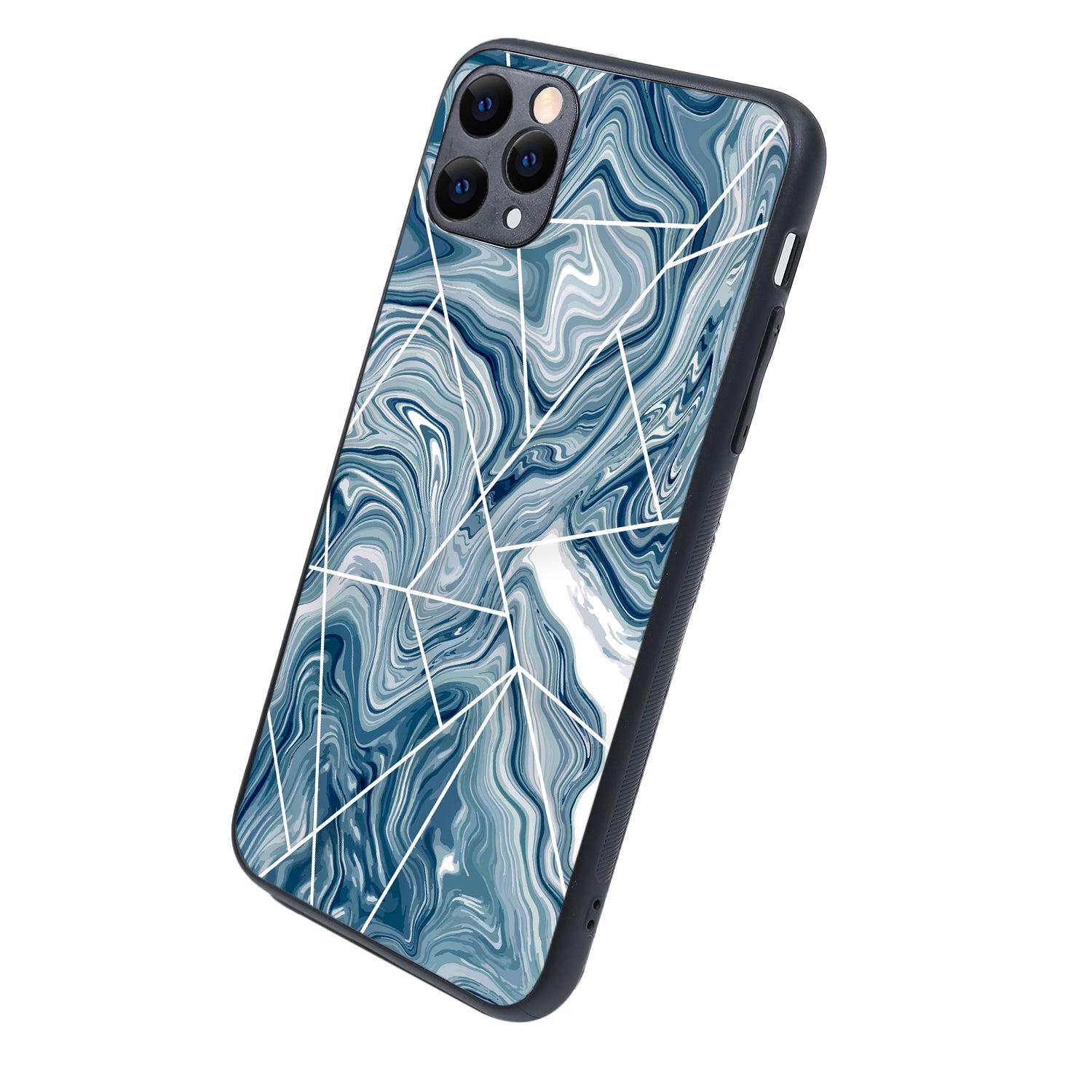 Blue Tile Marble iPhone 11 Pro Max Case