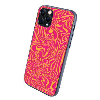 Yellow Pink Optical Illusion iPhone 11 Pro Case