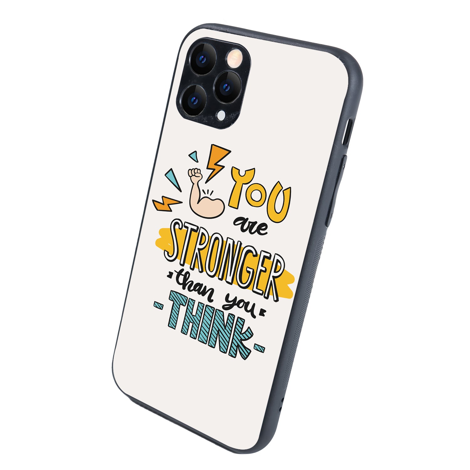 You Are Stronger Motivational Quotes iPhone 11 Pro Case