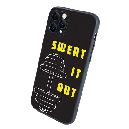 Sweat It Out Motivational Quotes iPhone 11 Pro Case