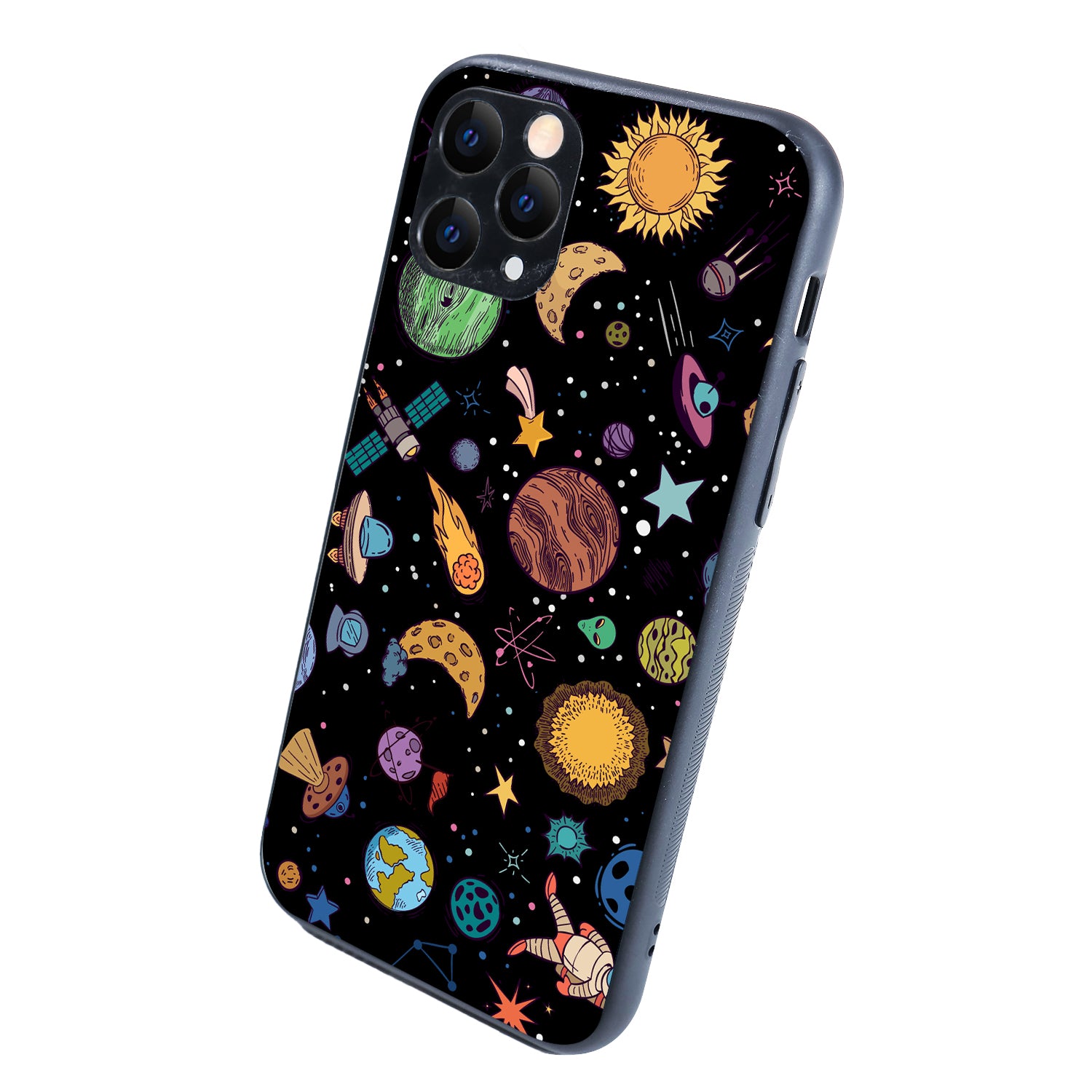 Space Doodle iPhone 11 Pro Case