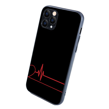 Single Heart Beat Couple iPhone 11 Pro Case
