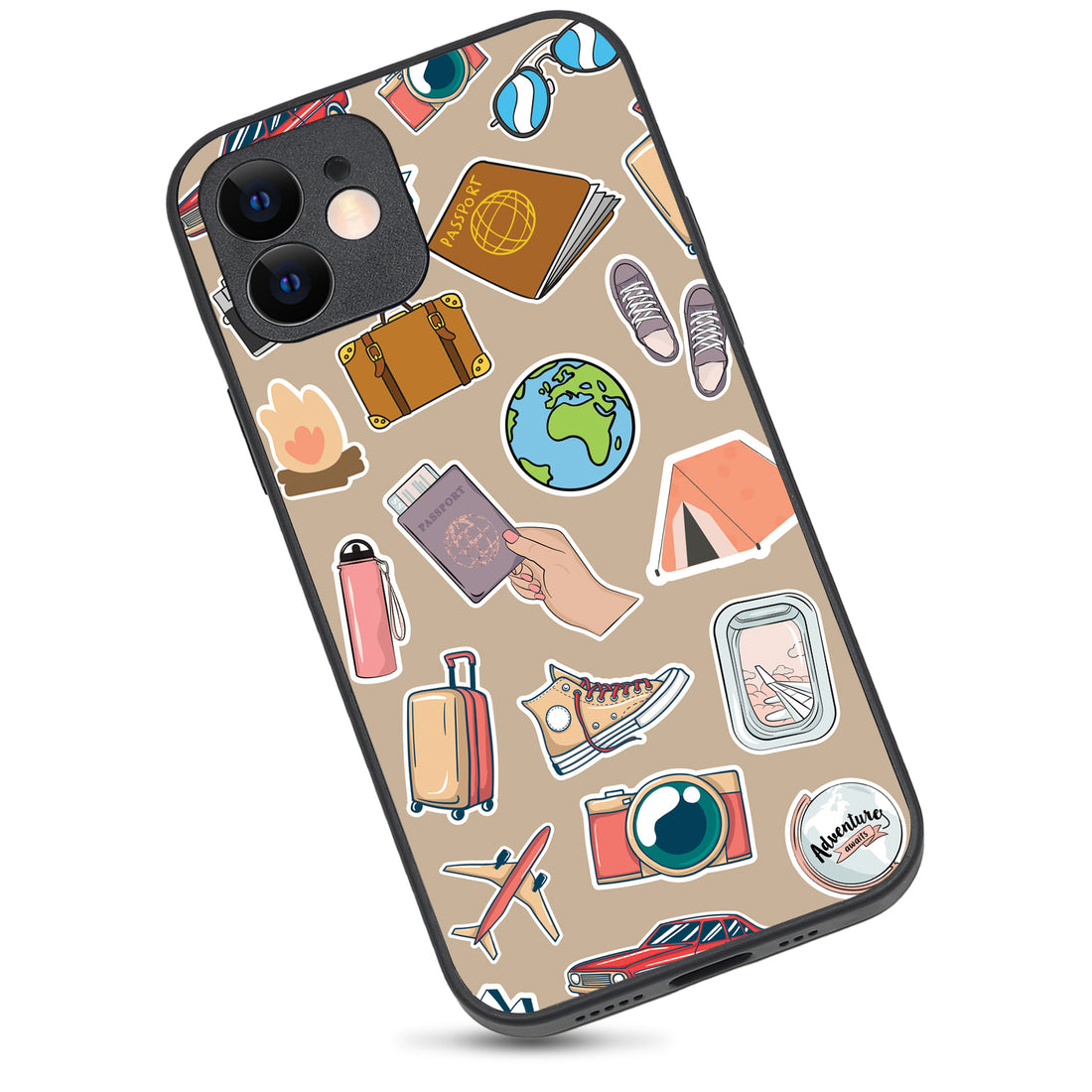 Adventure Travel iPhone 12 Case