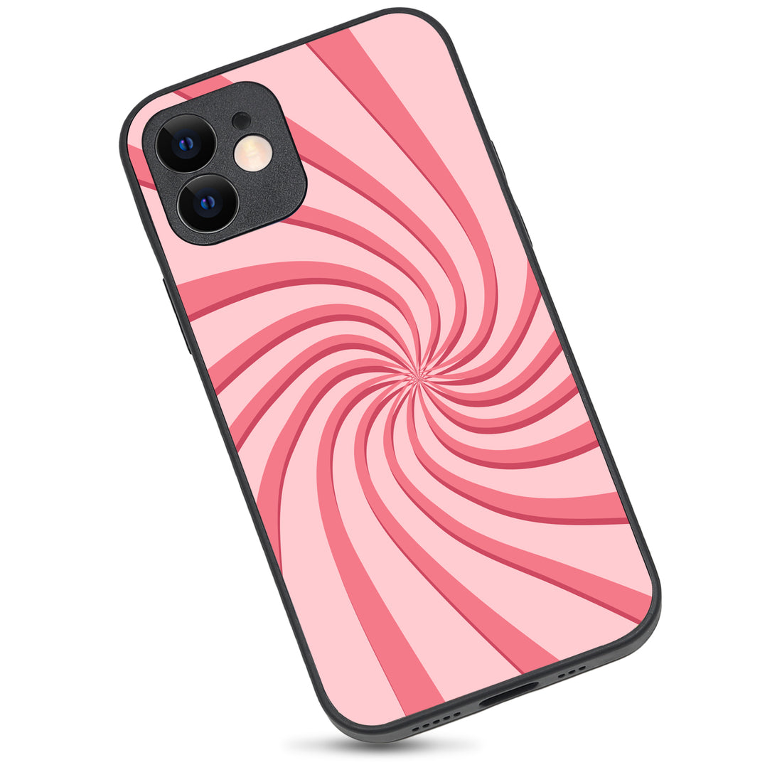 Spiral Optical Illusion iPhone 12 Case