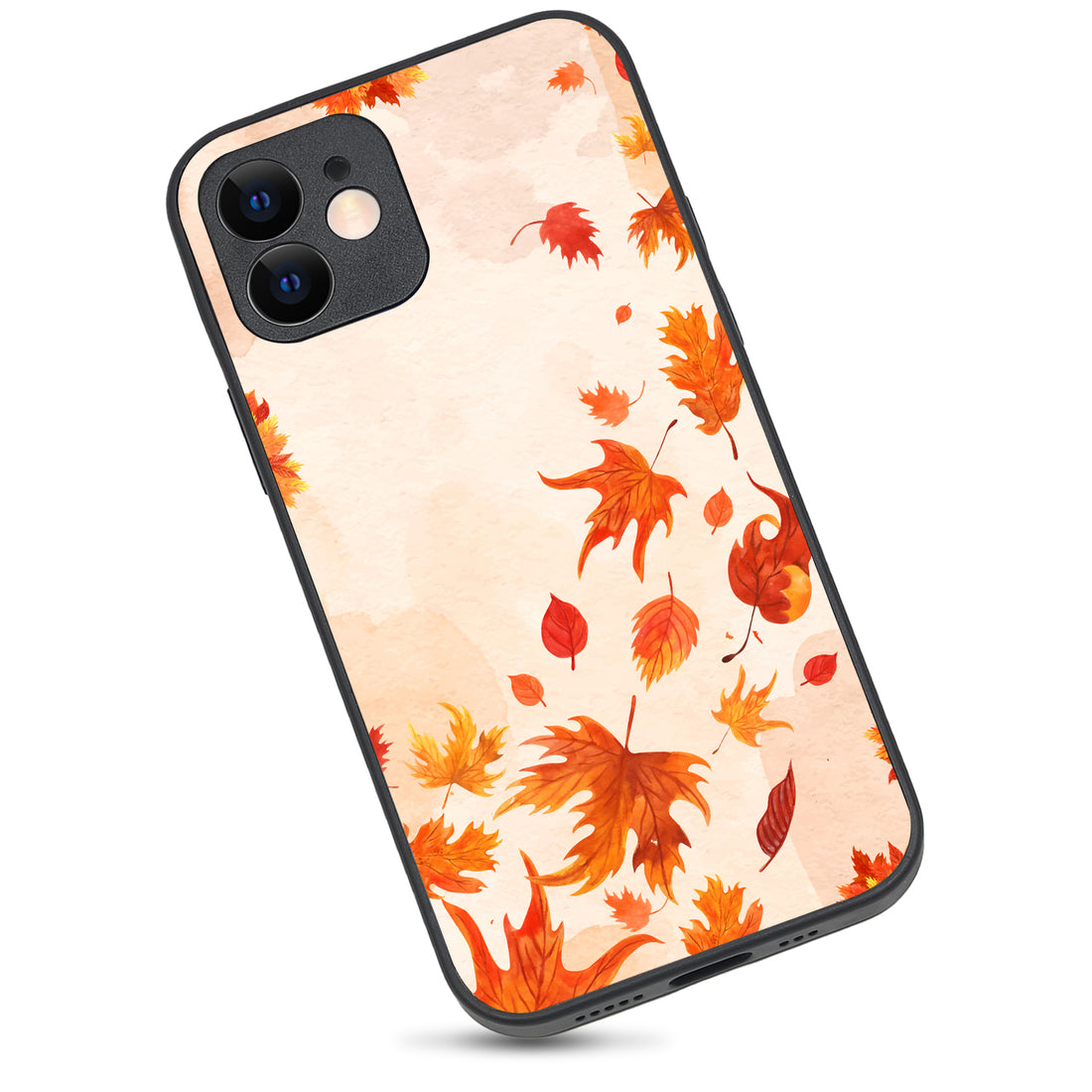 Leaves Fall Autumn Fauna iPhone 12 Case