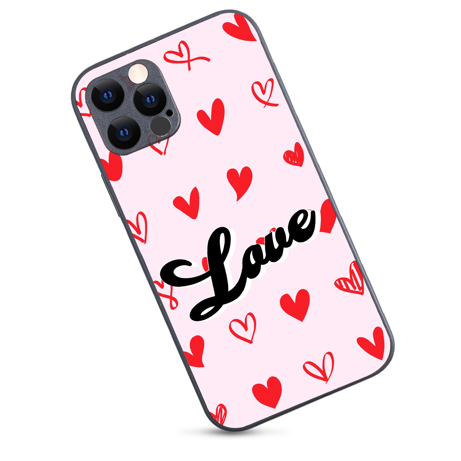 Heart Love Couple iPhone 12 Pro Case