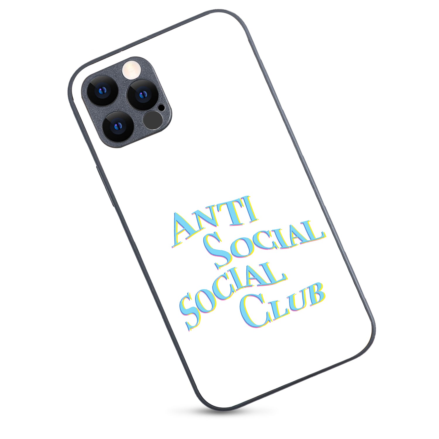 Social Club Motivational Quotes iPhone 12 Pro Case