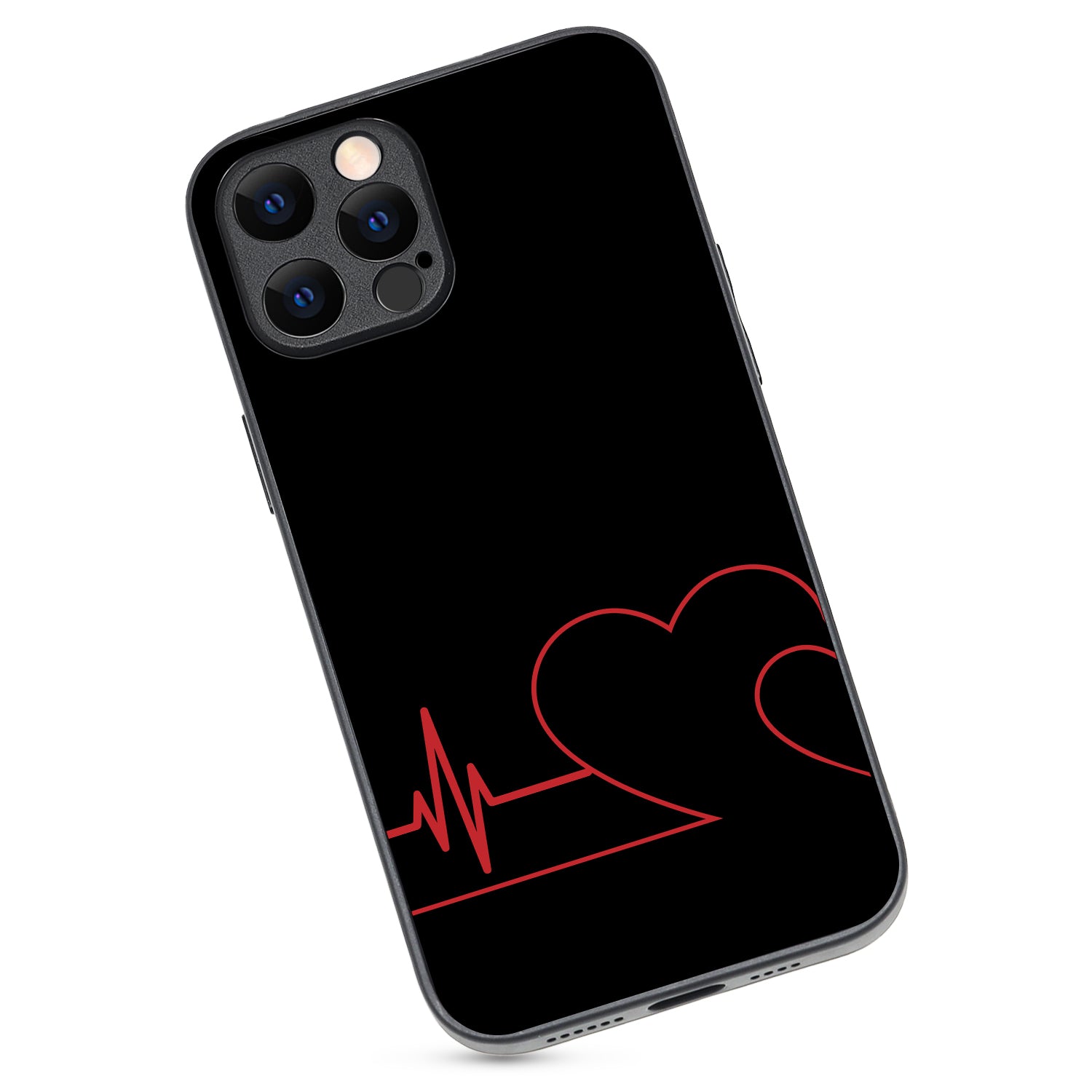 Two Heart Beat Couple iPhone 12 Pro Max Case