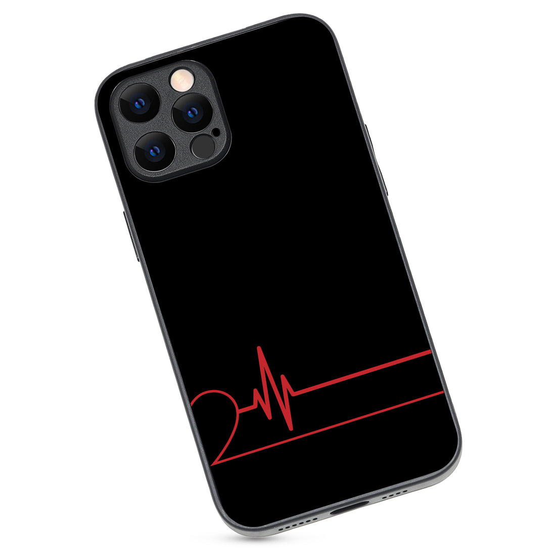 Single Heart Beat Couple iPhone 12 Pro Max Case