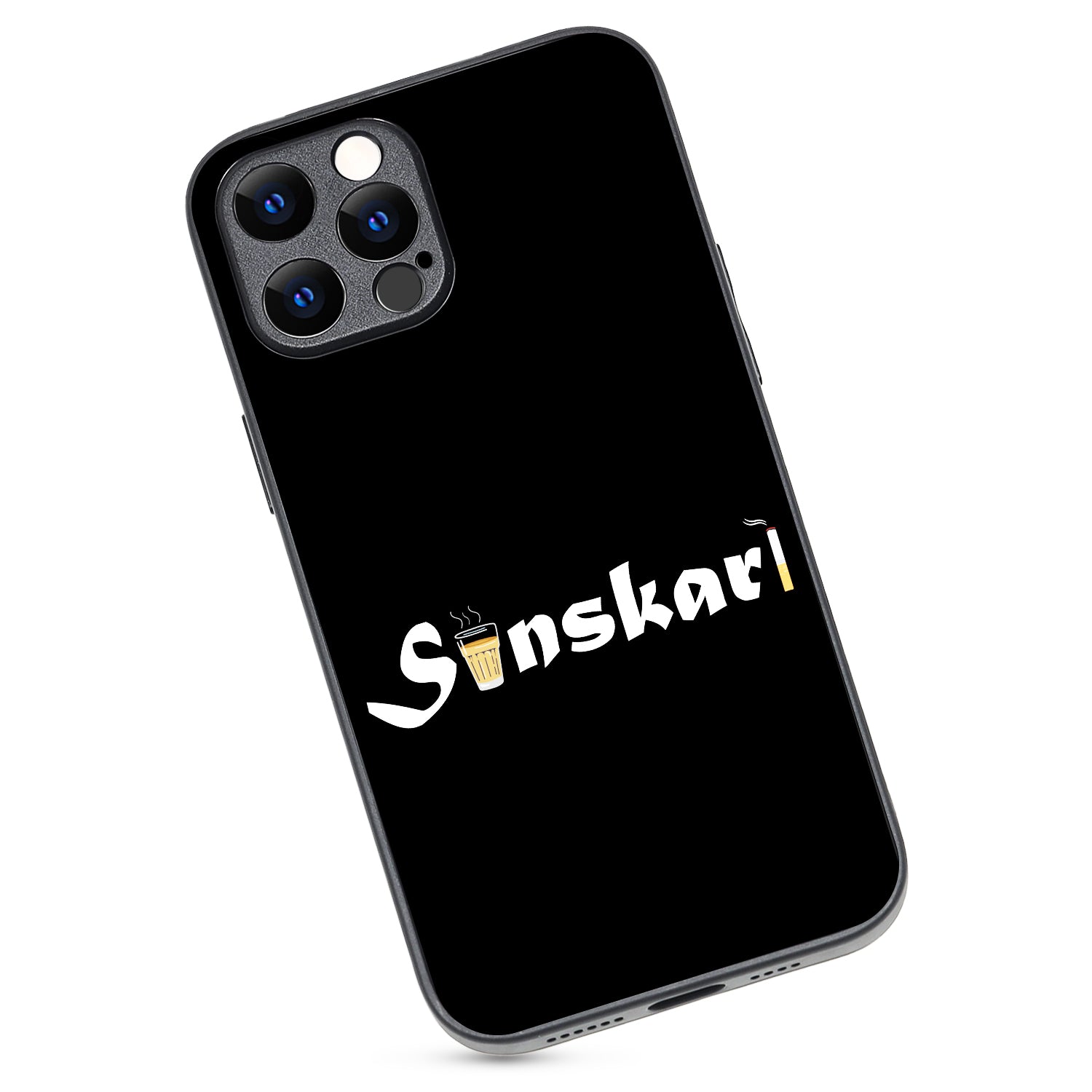 Sanskari Uniword iPhone 12 Pro Max Case