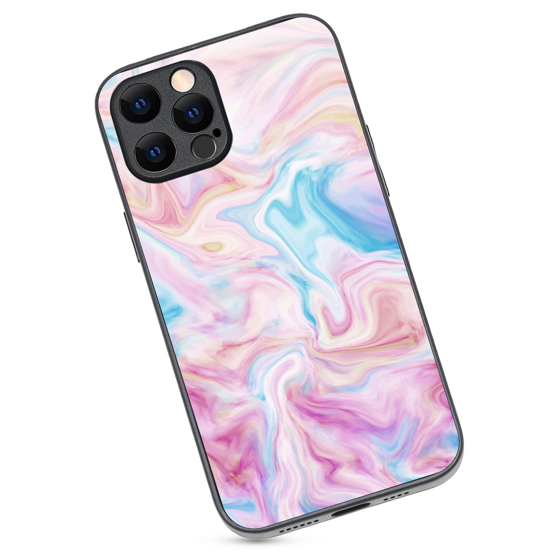 Blue Pink Marble iPhone 12 Pro Max Case