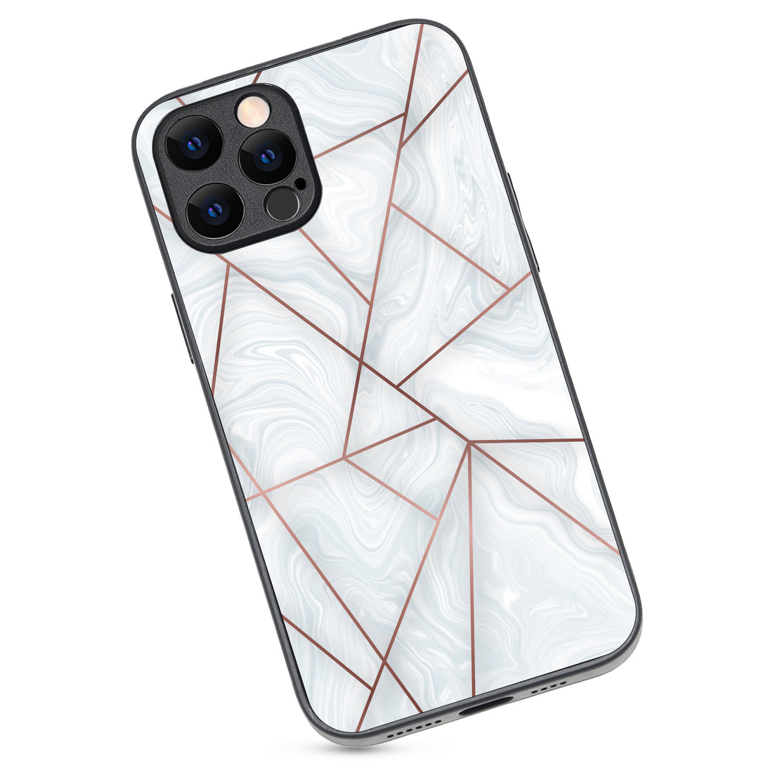 White Tile Marble iPhone 12 Pro Max Case