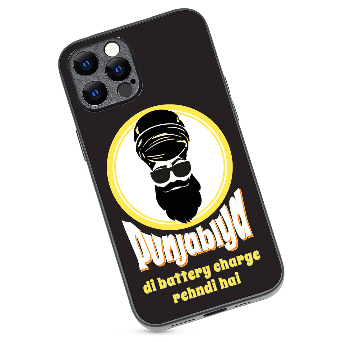 Punjabiyan Di Battery Masculine iPhone 12 Pro Max Case
