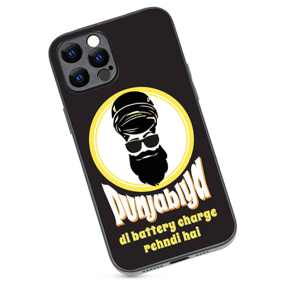 Punjabiyan Di Battery Masculine iPhone 12 Pro Max Case