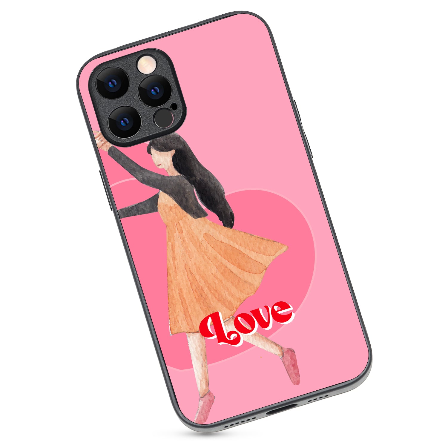 Forever Love Girl Couple iPhone 12 Pro Max Case