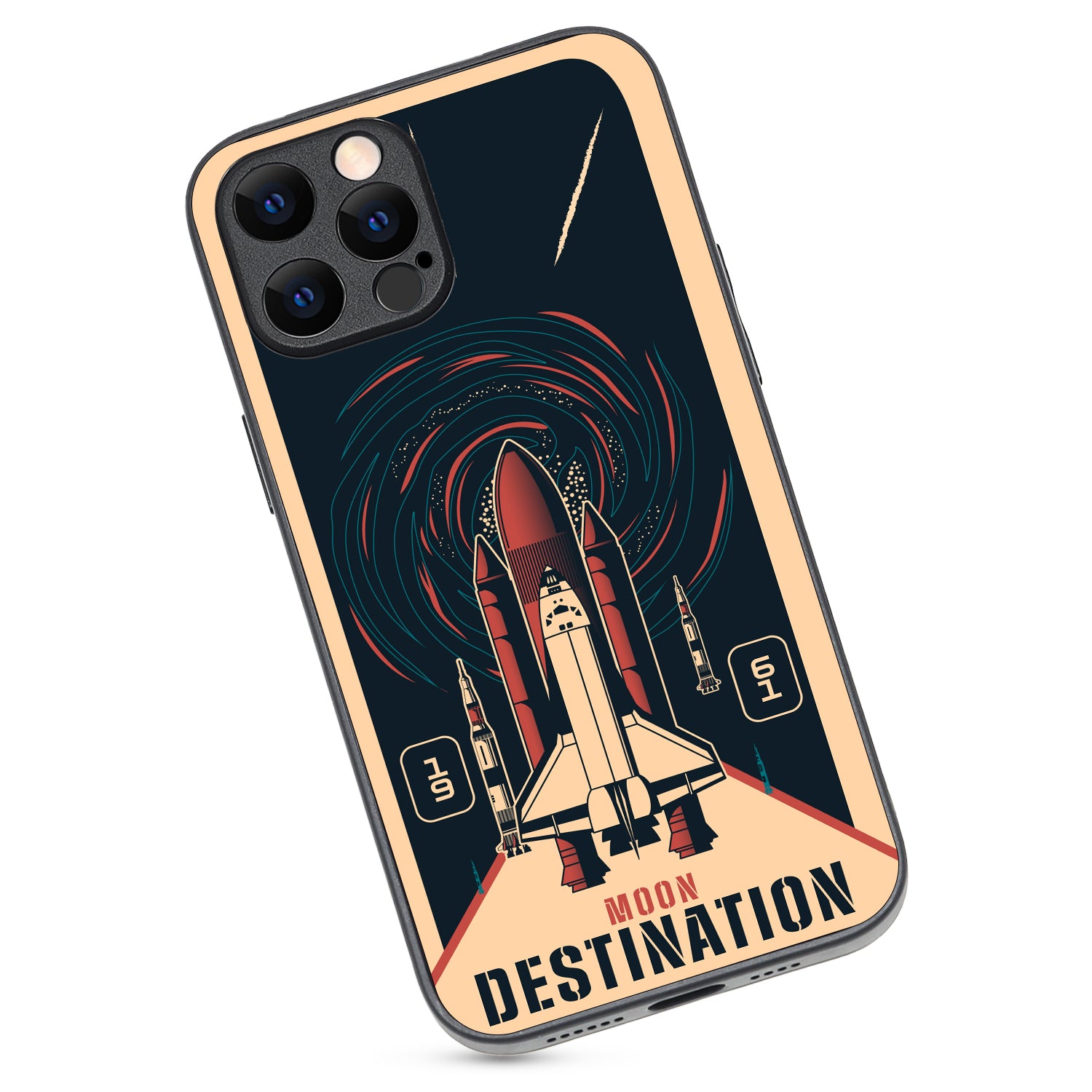 Moon Destination Space iPhone 12 Pro Max Case