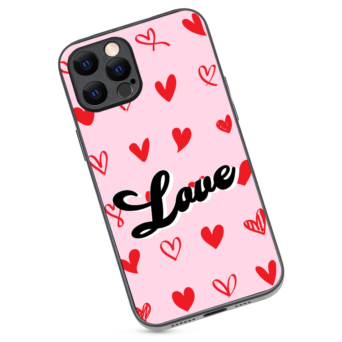 Heart Love Couple iPhone 12 Pro Max Case