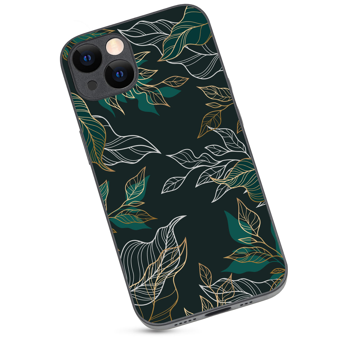 Green Floral iPhone 13 Case