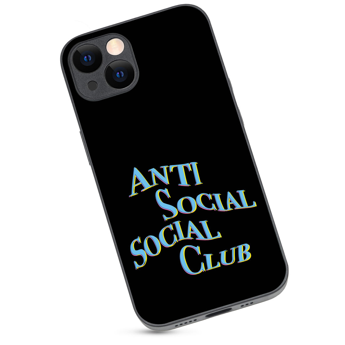 Social Club Black Motivational Quotes iPhone 13 Case