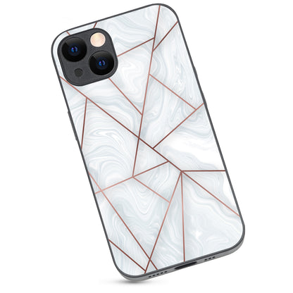 White Tile Marble iPhone 13 Case