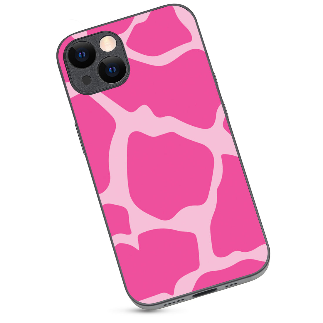 Pink Patch Design iPhone 13 Case