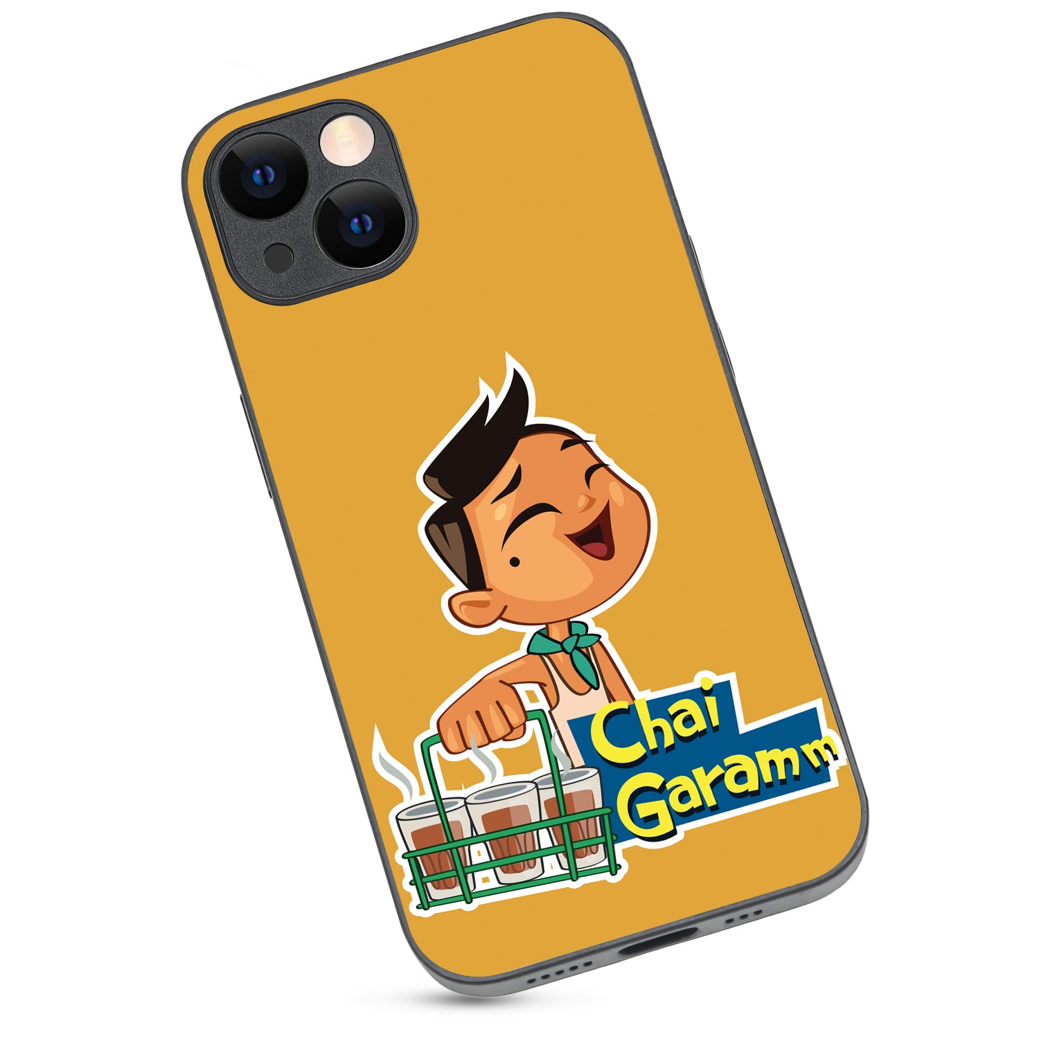 Chai Garam Cartoon iPhone 13 Case