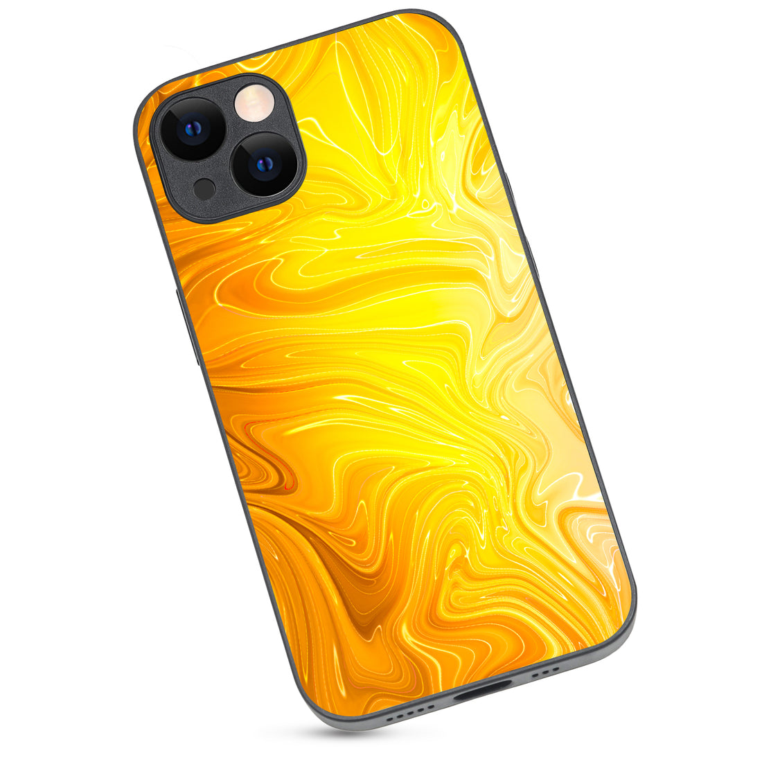 Yellow Marble iPhone 13 Case