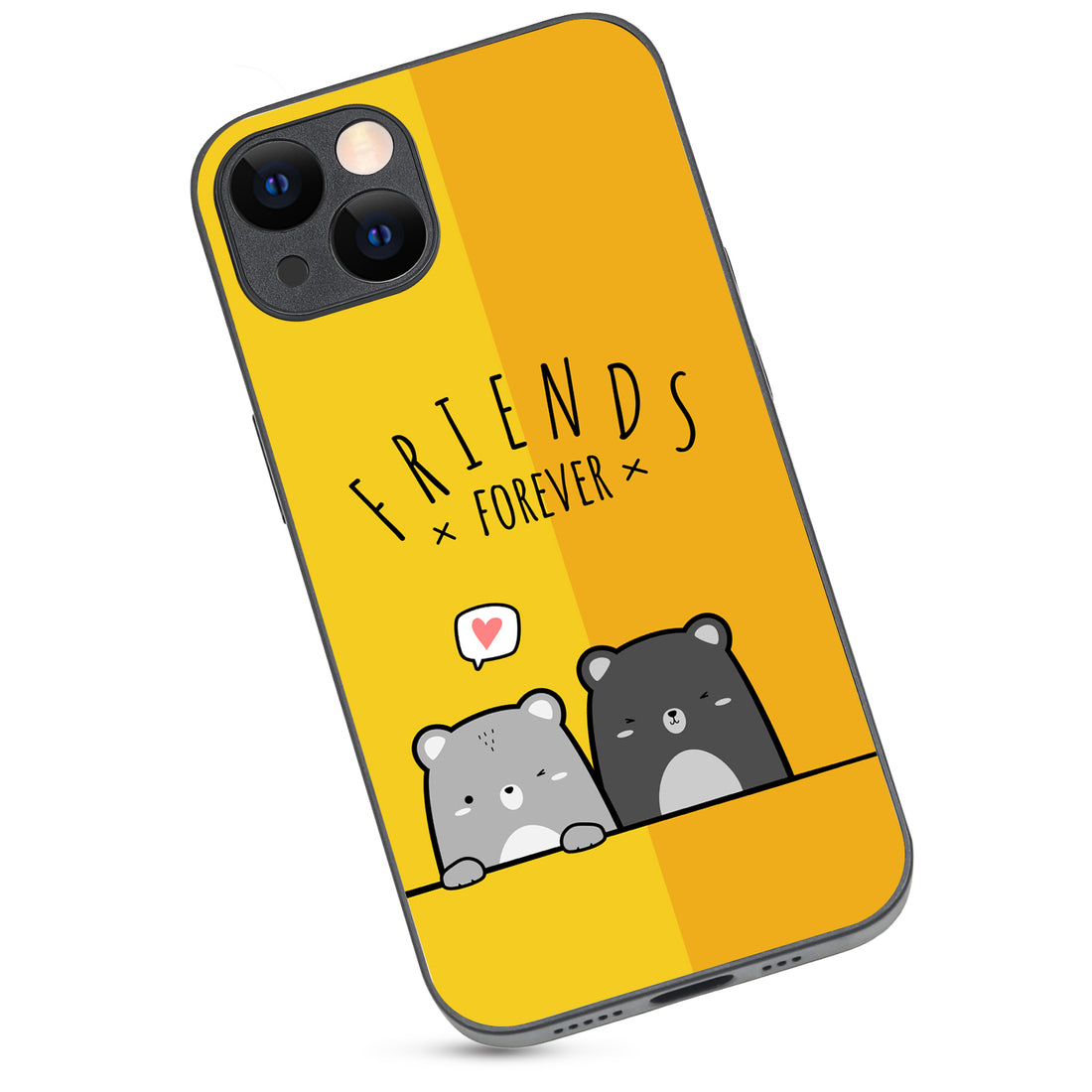 Yellow Bff iPhone 13 Case