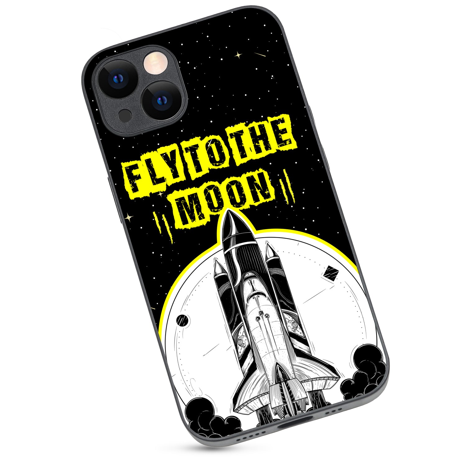 Fly To The Moon Space iPhone 13 Case