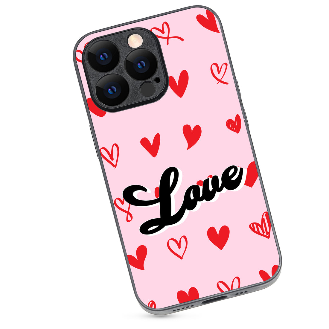 Heart Love Couple iPhone 13 Pro Case